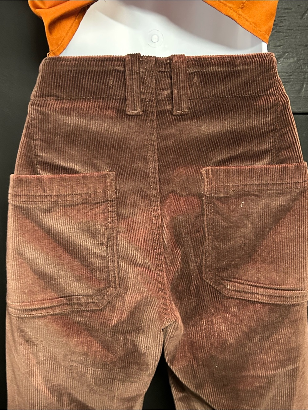 Banana Republic Brown Corduroy Straight-Leg Pants - Picture 4 of 5